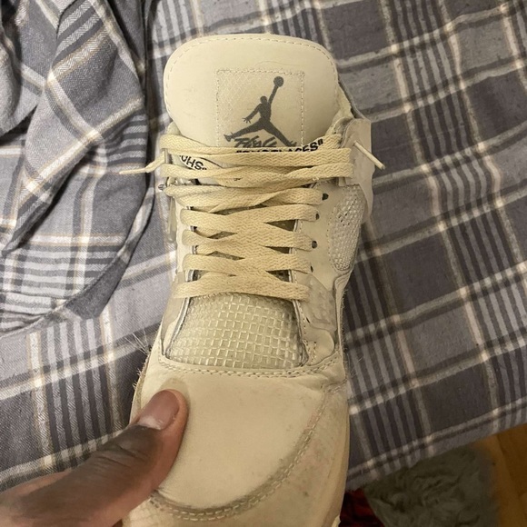 Off whites jordan 4s - Picture 3 of 6